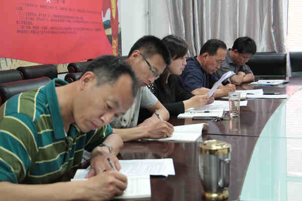 本次学习主持人王庆刚，领学人王华伟