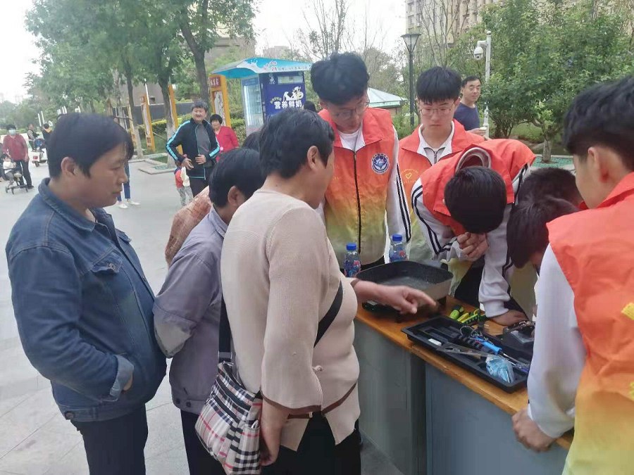图6 社区居民询问